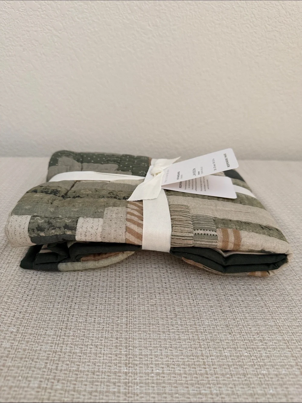 🌲Pottery Barn🌲1 Jaxson Reversible Quilted Standard Sham